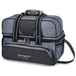 STORM 2 BALL BAG TOTE DELUXE GREY