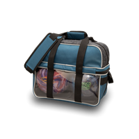 STORM 2 BALL BAG TOTE DELUXE STEEL BL/BK