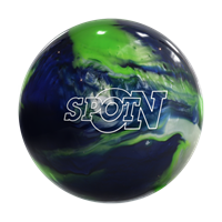 STORM SPOT ON BLUE/GREEN/SILVER (spare ball)